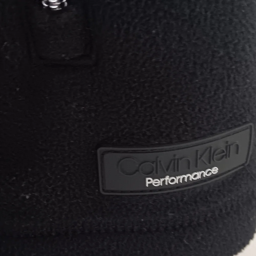 Calvin Klein Performance Black Fleece Zip Up Vest. Size S/P - Picture 4 of 6